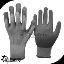 SRSAFETY guantes de látex grises con recubrimiento de Palma de nylon 13G